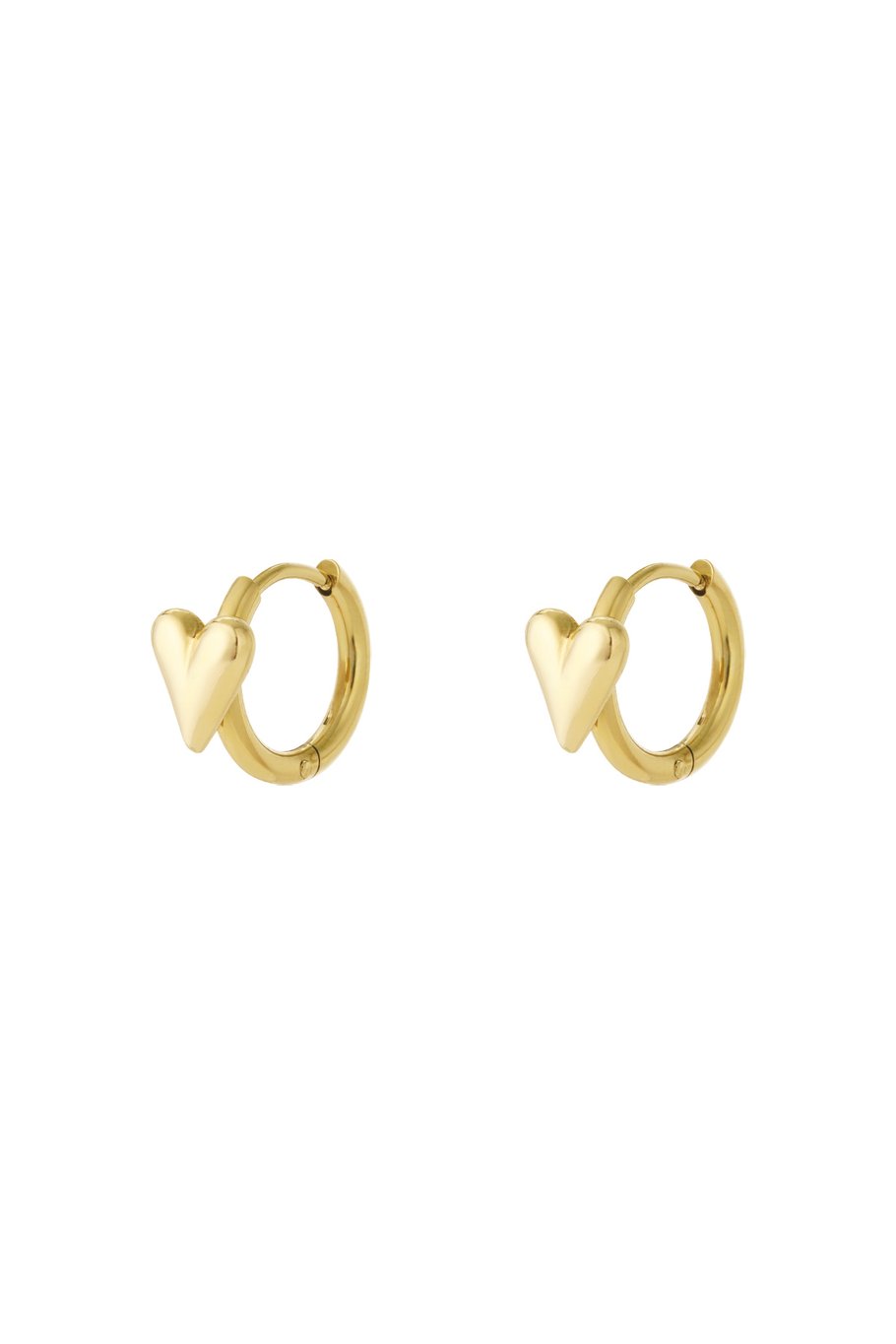 Oorbellen ♡ Mini Heart Hoop