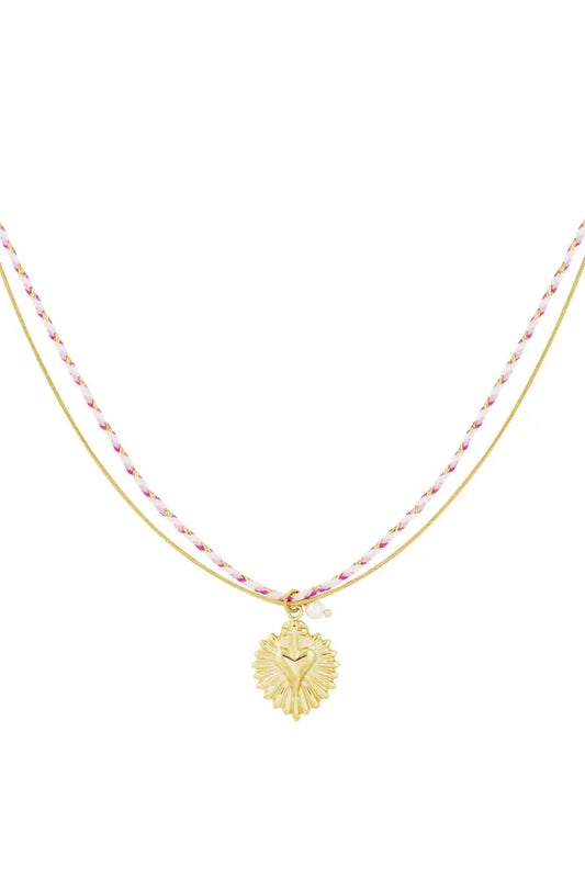 Ketting ♡ Colorful Heartbeat