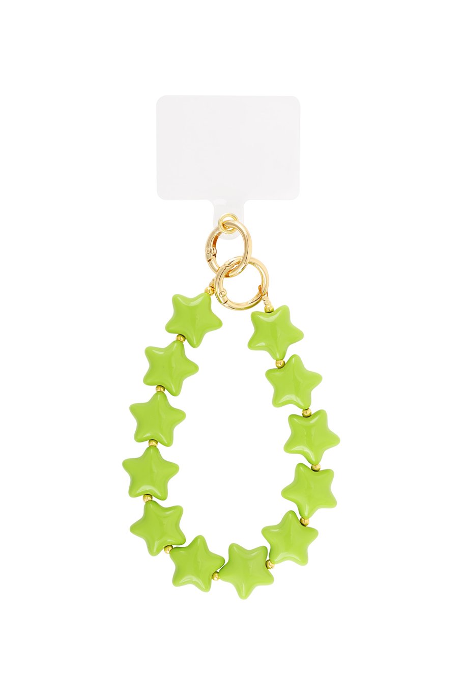 Telefoonkoord ♡ Stars Groen