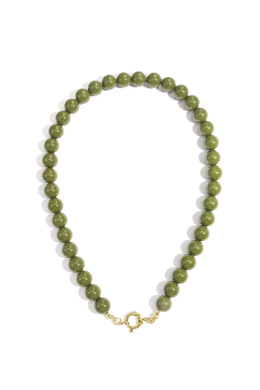 Ketting ♡ Beads Green