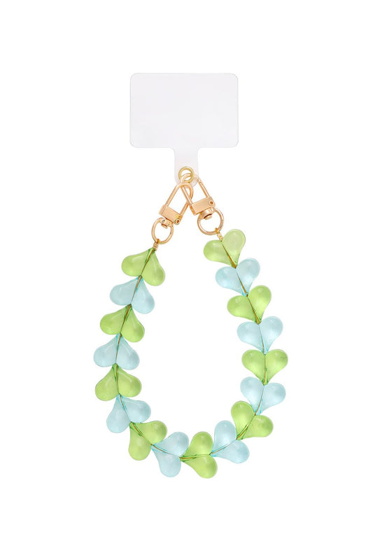 Telefoonkoord ♡ Full Heart Groen