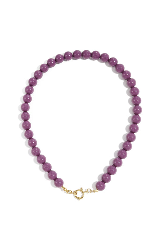 Ketting ♡ Beads Purple