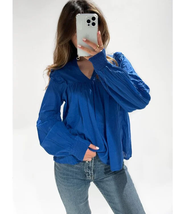 Blouse ♡ Heidi Cobalt
